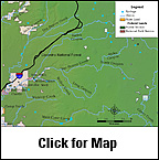 Wet Beaver Creek Map